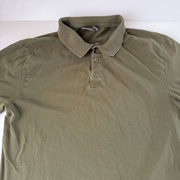 Asos Polo Shirt Men's Medium Short Sleeve Green - Picture 12 of 13